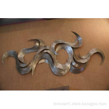 Large metal wall sculpture